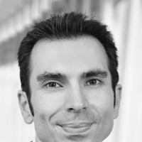 Dr. Alex Antic Headshot - black and white